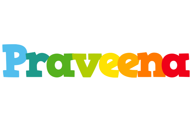 Praveena rainbows logo