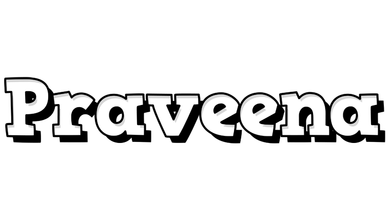 Praveena snowing logo
