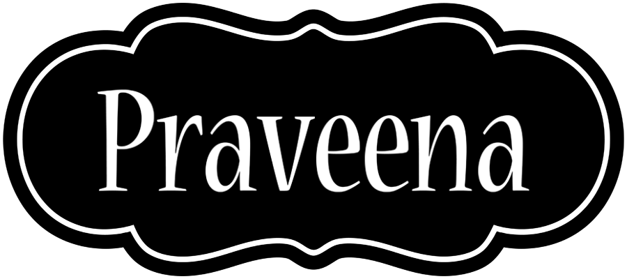 Praveena welcome logo