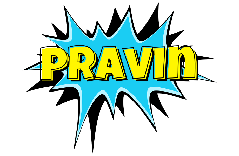 Pravin amazing logo