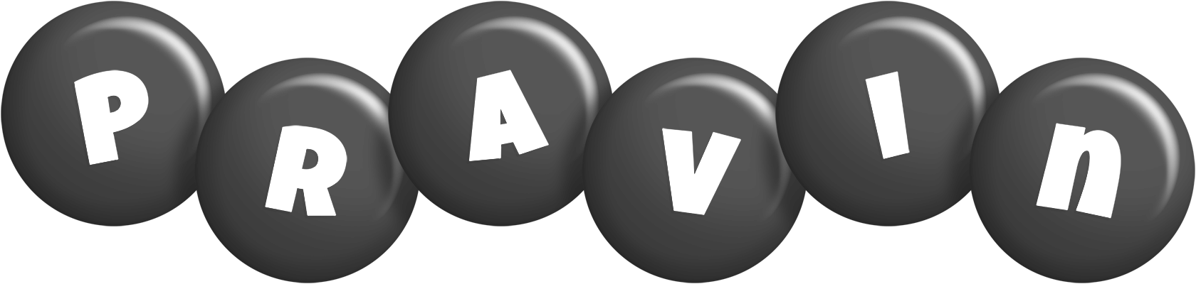 Pravin candy-black logo