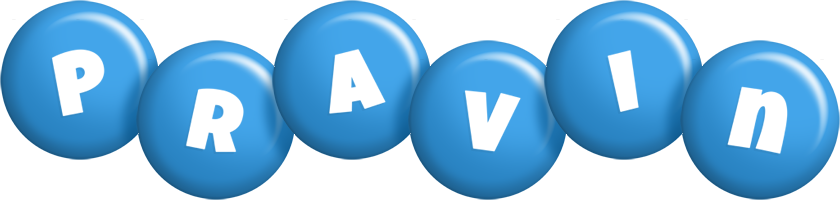 Pravin candy-blue logo