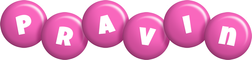 Pravin candy-pink logo