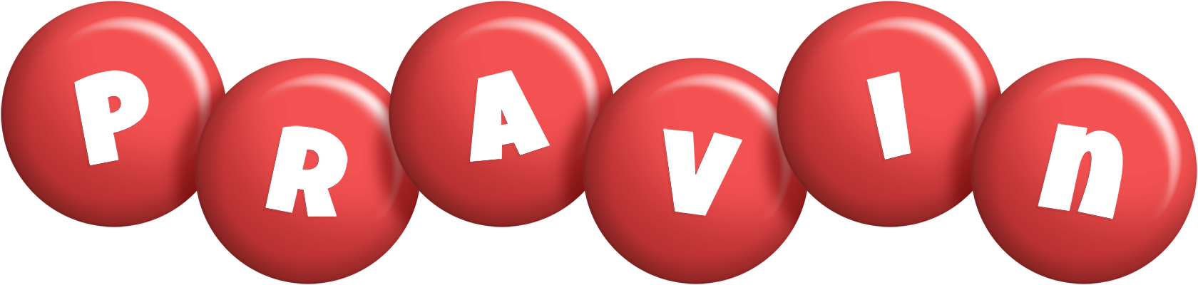 Pravin candy-red logo