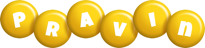 Pravin candy-yellow logo