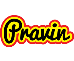 Pravin flaming logo