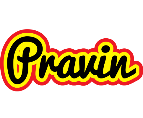 Pravin flaming logo
