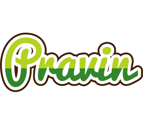 Pravin golfing logo