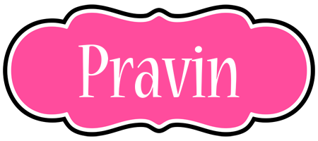 Pravin invitation logo