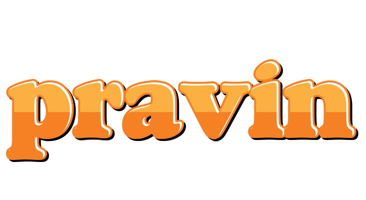 Pravin orange logo