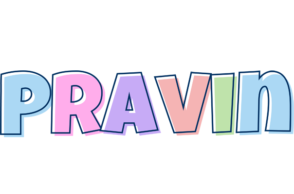 Pravin pastel logo