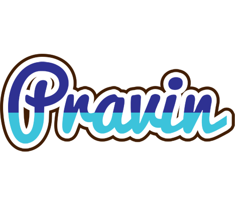 Pravin raining logo