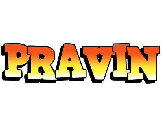 Pravin sunset logo