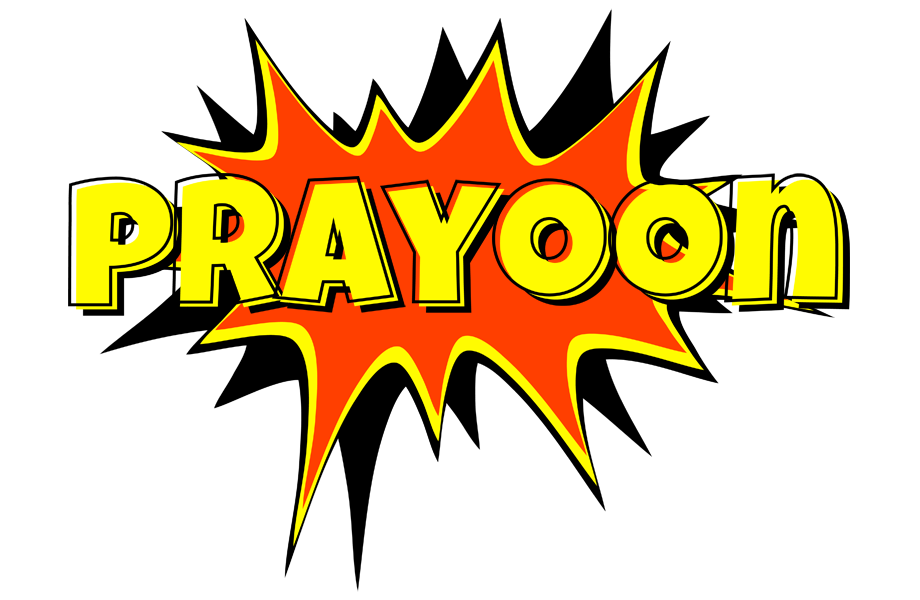 Prayoon bazinga logo