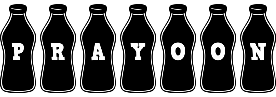 Prayoon bottle logo