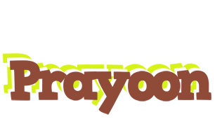 Prayoon caffeebar logo