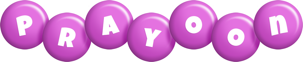 Prayoon candy-purple logo