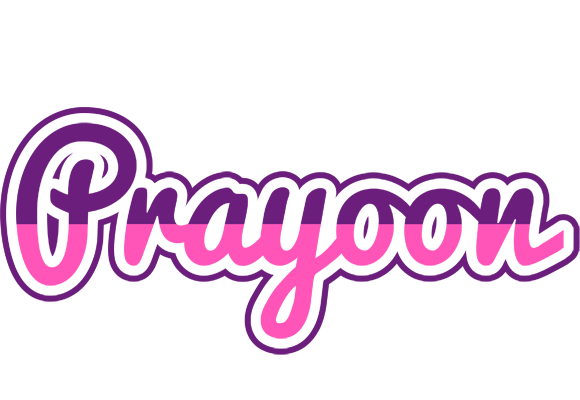 Prayoon cheerful logo