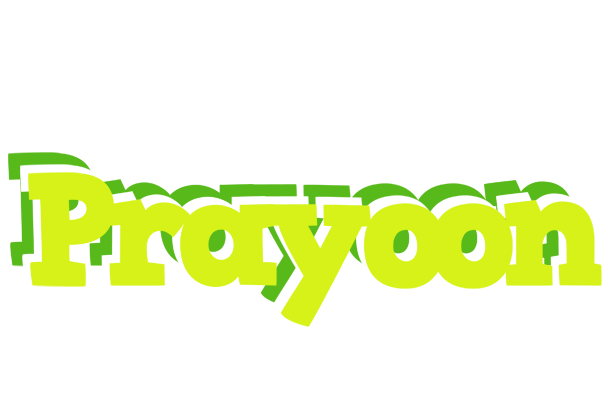 Prayoon citrus logo
