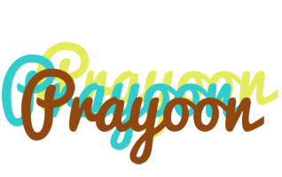 Prayoon cupcake logo