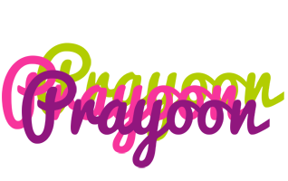 Prayoon flowers logo