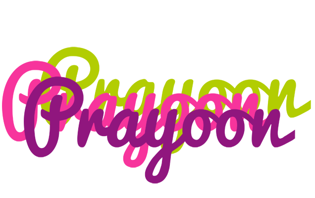 Prayoon flowers logo