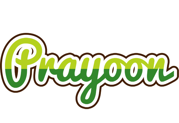 Prayoon golfing logo