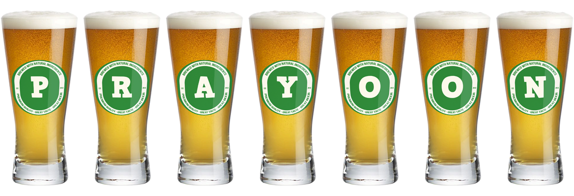 Prayoon lager logo
