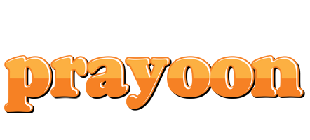 Prayoon orange logo