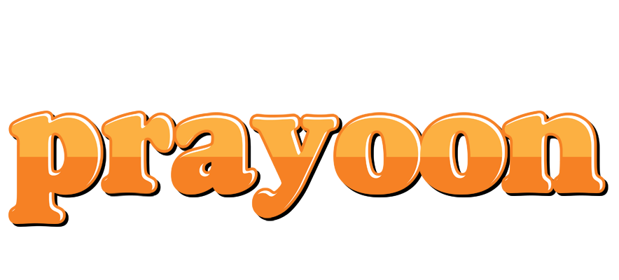 Prayoon orange logo