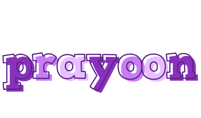 Prayoon sensual logo