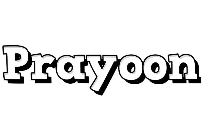 Prayoon snowing logo