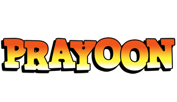 Prayoon sunset logo