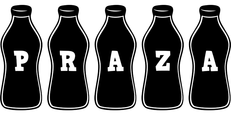 Praza bottle logo