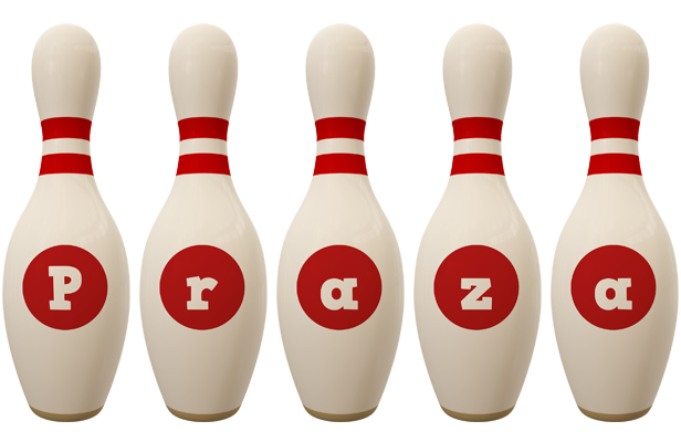 Praza bowling-pin logo