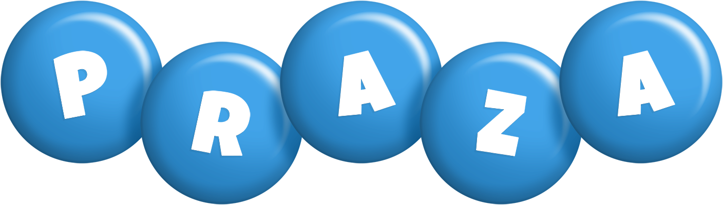 Praza candy-blue logo