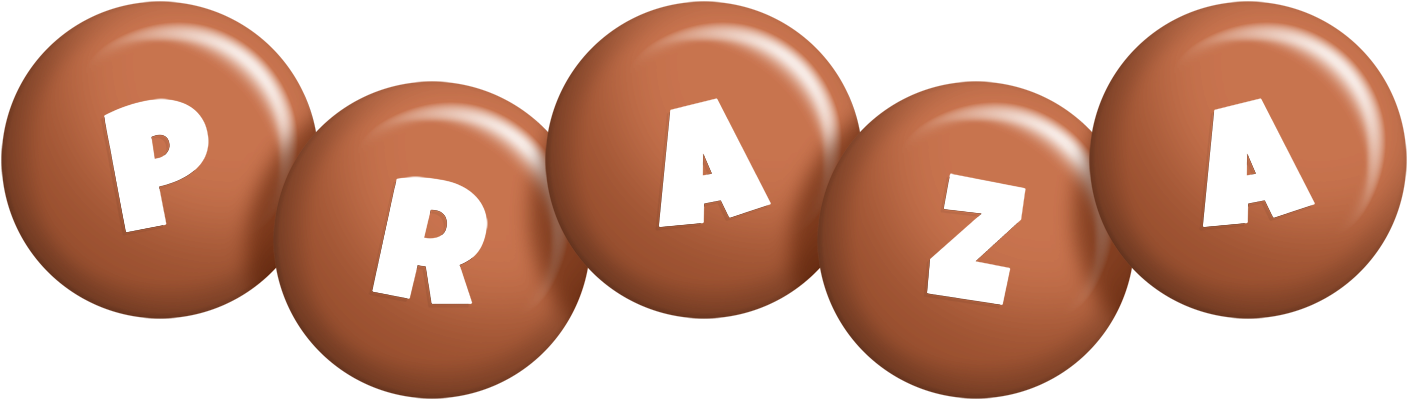 Praza candy-brown logo