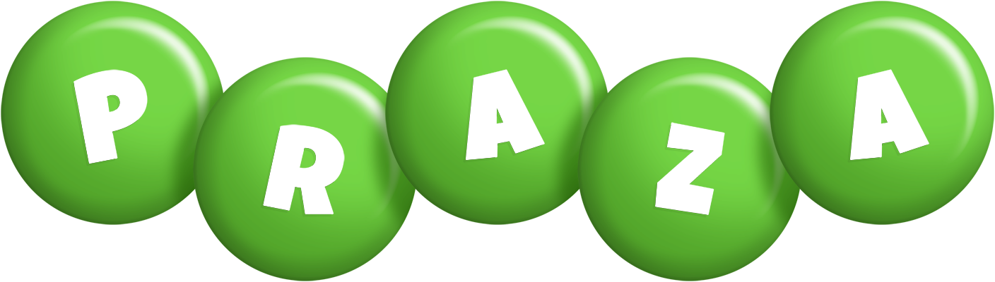 Praza candy-green logo