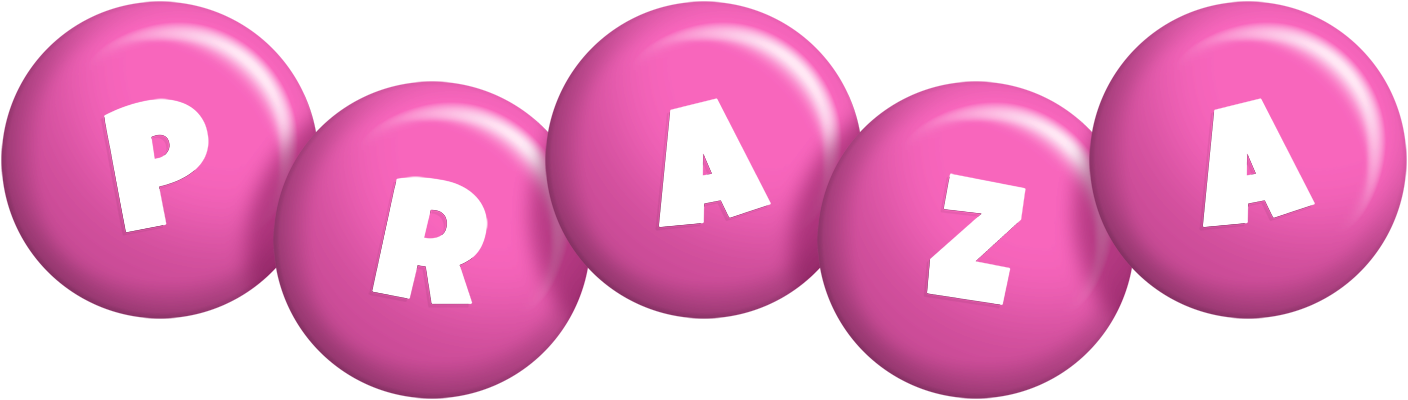 Praza candy-pink logo