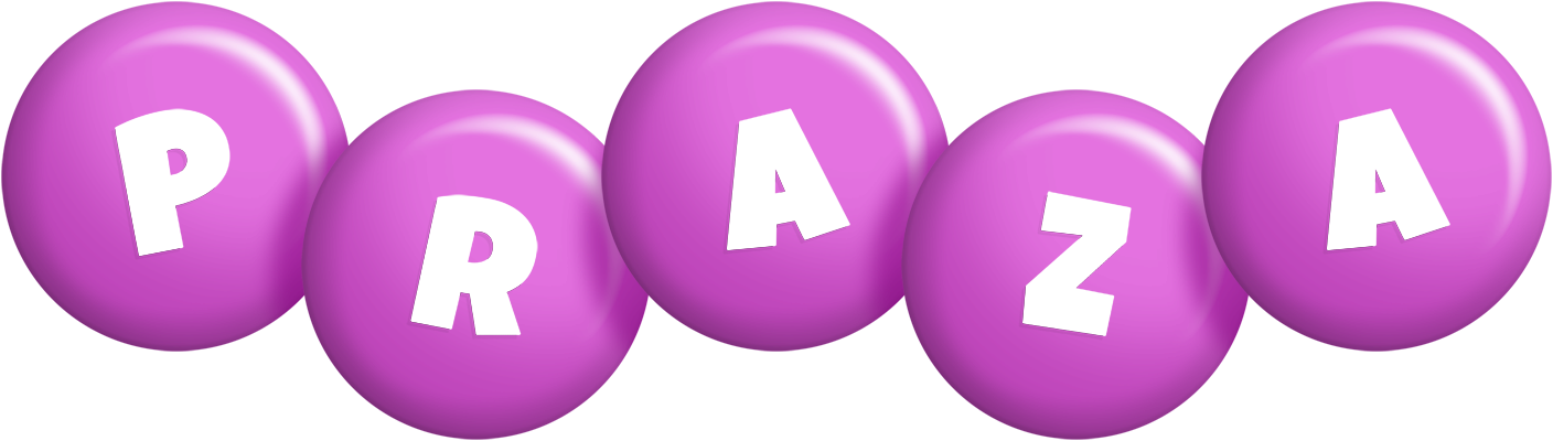 Praza candy-purple logo