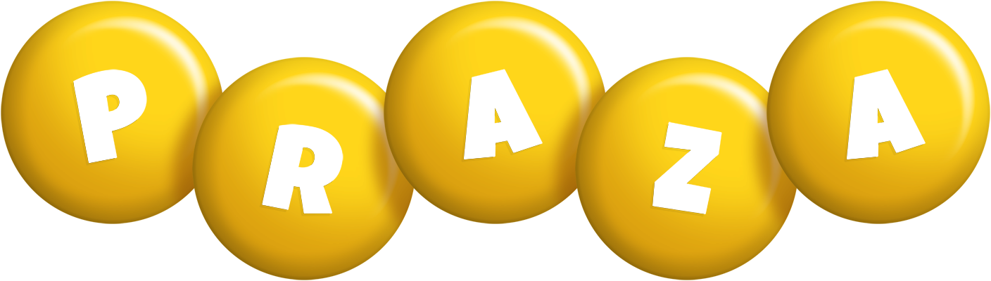 Praza candy-yellow logo