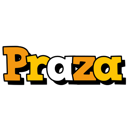 Praza cartoon logo