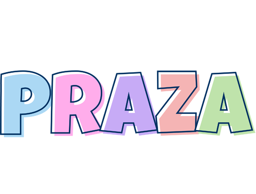 Praza pastel logo