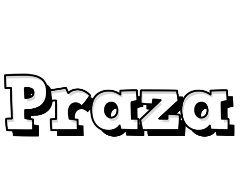 Praza snowing logo
