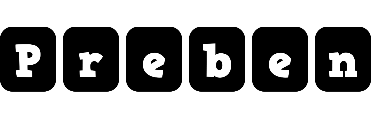 Preben box logo
