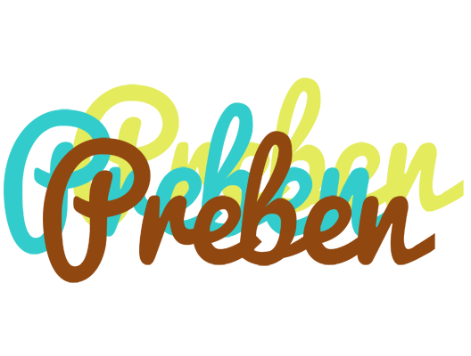 Preben cupcake logo