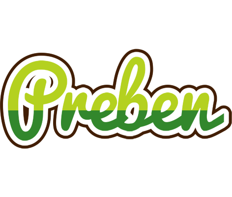 Preben golfing logo