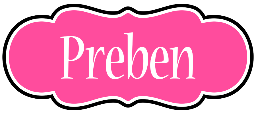 Preben invitation logo