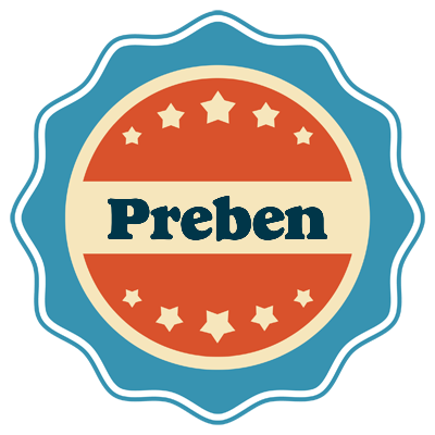 Preben labels logo