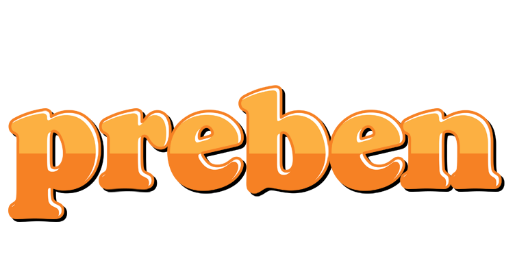 Preben orange logo